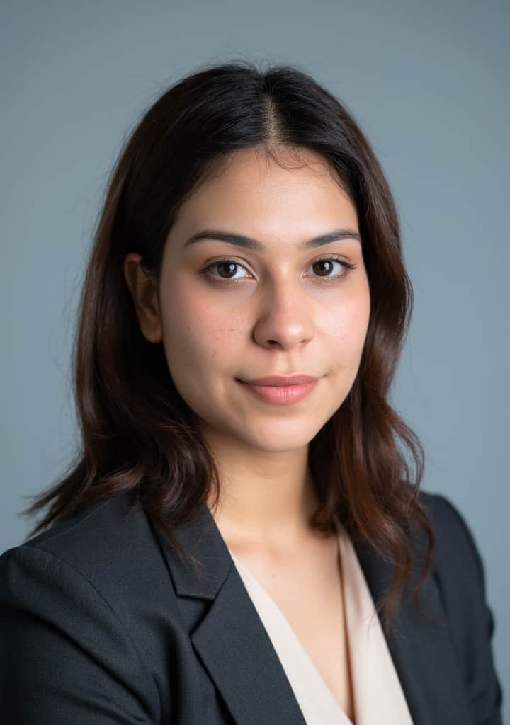 AI-generated residency headshot example 11